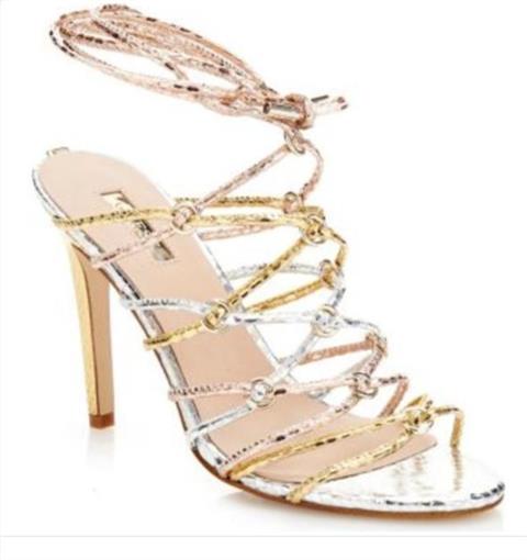 GUESS PEL03 SANDALIA 3 OROS