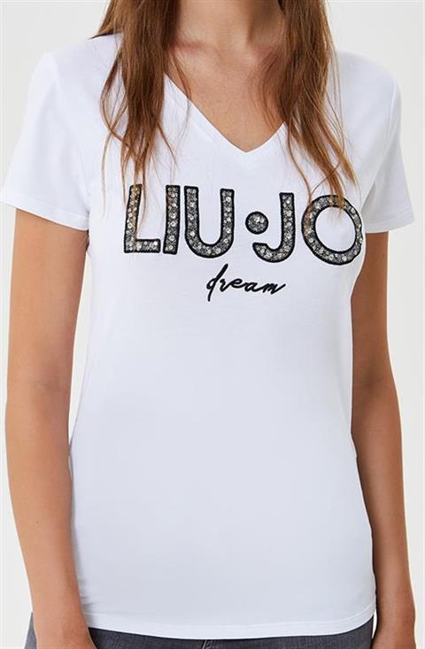 LIUJO WF0277 T-SHIRT LOGO