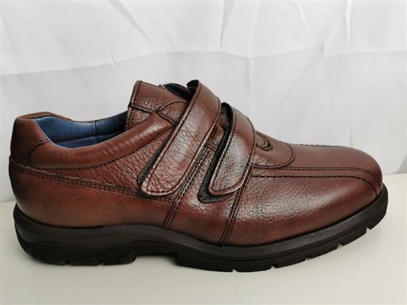 CLAYAN 1107 ZAPATO PIEL CIERRE BELCRO