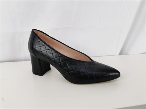 RIKO 426 TRES NEGRO ZAPATO SRA. PIEL TRENZADO NEGRO