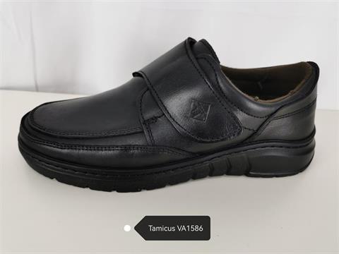 TAMICUS VA 1586 NAPA SEDA NEGRO CIERRE VELCRO