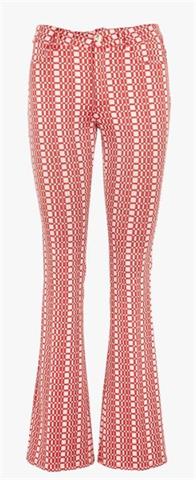 LIU JO WA3379J4044 PANT. ZAMPETTA 5 TASCHE REG.W. OPTICAL CHILI/BABY