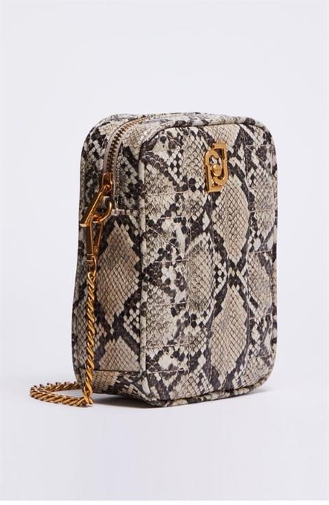 LIU-JO 3349 BOLSO FUNDA MOVIL EFECTO PIEL SERP. CORREA CADENA