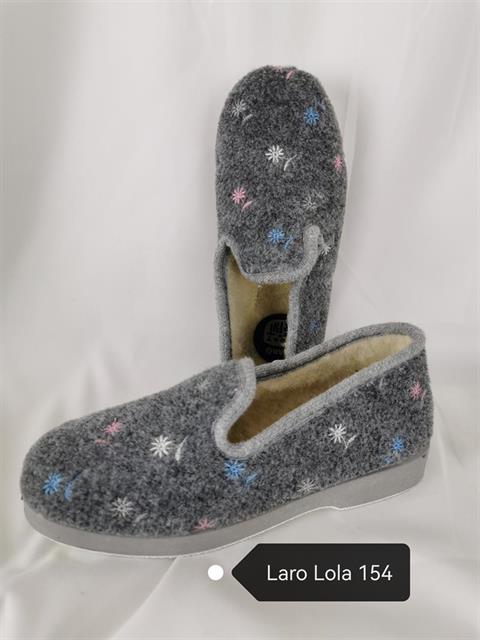 LARO LOLA 154 ZAPATILLA  PAÑO ESTRELLAS PISO GOMA