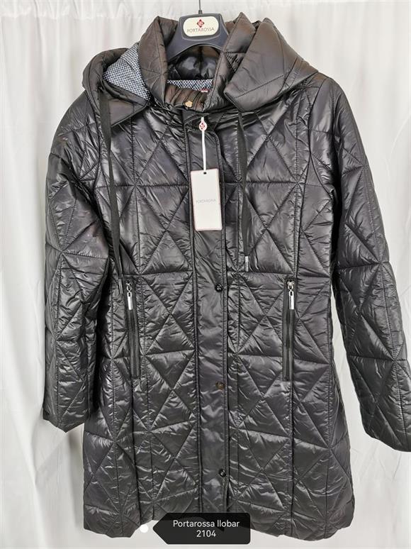 PORTA ROSA 2104 PARKA  LARGA CAPUCHA