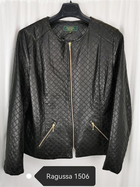RAGUSA 1502 CHAQUETA ECOPIEL CREMALLERA