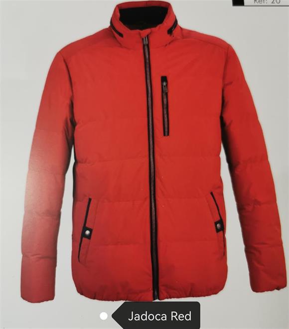 JADOCA  RED  PARKA GUATADA CUELLO CAPUCHA