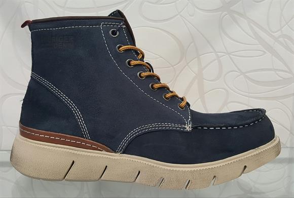 HN 1B BOTA PIEL AZUL