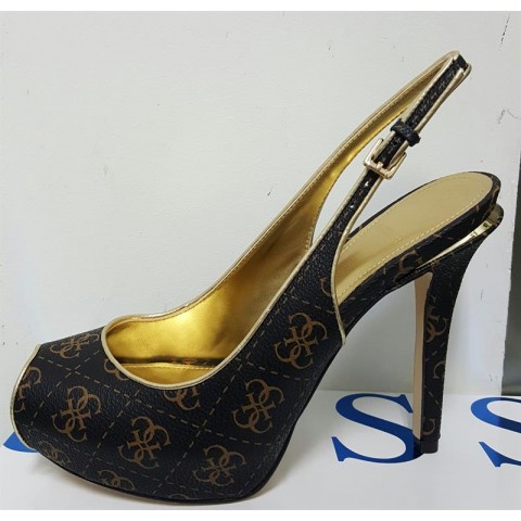GUESS FAL07 STILETO 4G LOGO SANDALIA