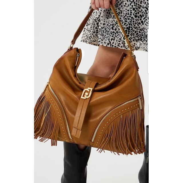 LIUJO AF0140 BOLSO HOBO COÑAC