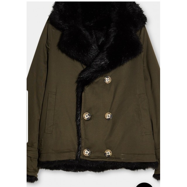 LIU-JO 1513 PARKA REVERSIBLE C-PELO