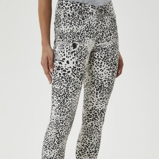 LIUJO WF0392 PANT ESTAMPADO