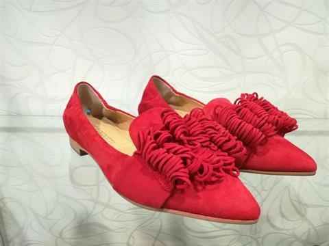 ADELE AV0302 ZAPATO CERRADO SERRAJE ROJO