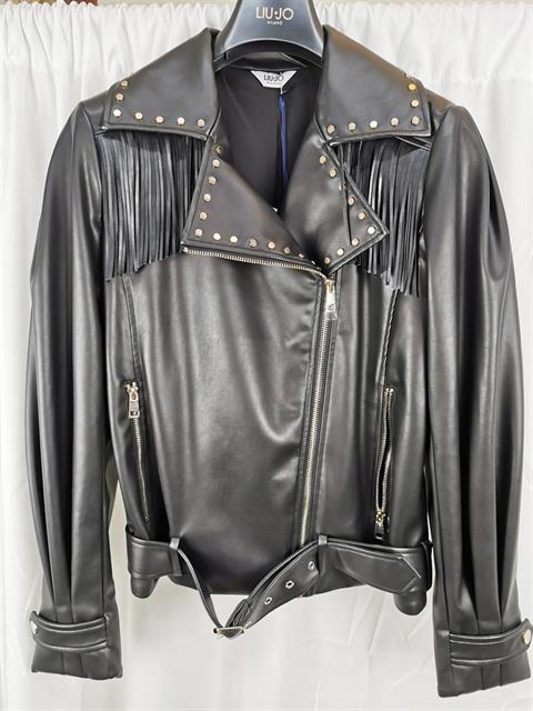 LIU-JO WF1085 CAZADORA TACHUELAS FLECOS