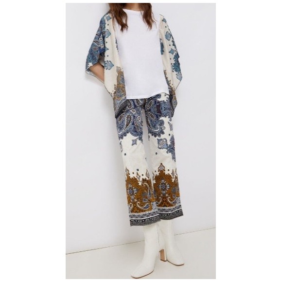 LIU-JO 2538 PANT BOHO CROPPED