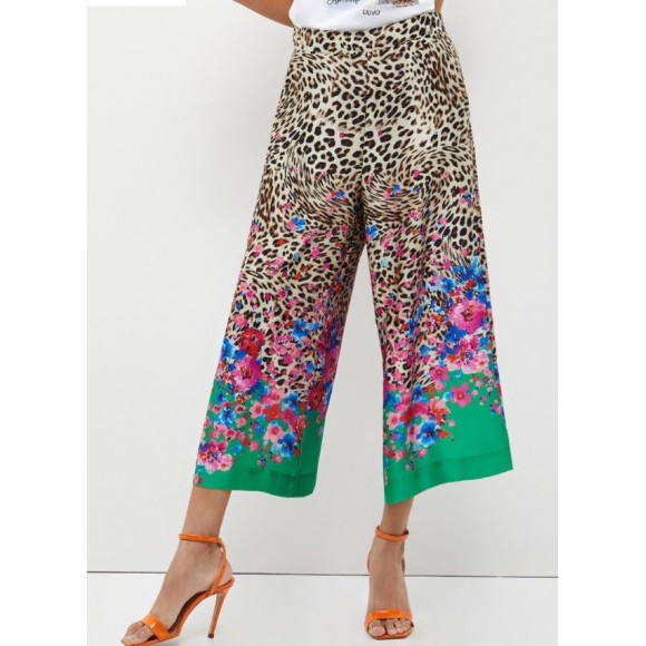 LIU-JO 3463 PANT  PRINT PALAZO