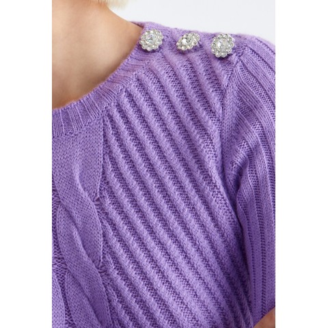 LIU-JO 3222 JERSEY MEZCLA DE LANA  CANALE Y OCHOS 2
