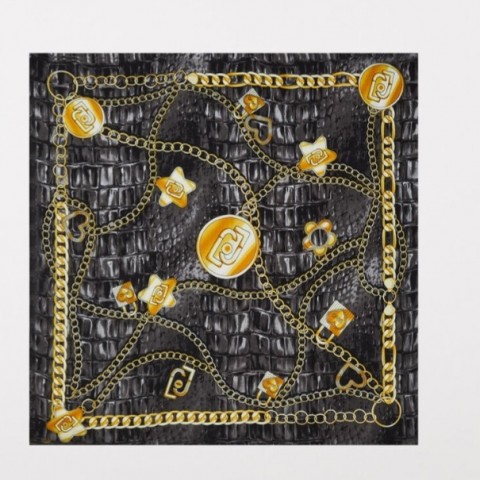 LIU-JO 3118 FOULARD ZODIACO STRAWBERRY 2