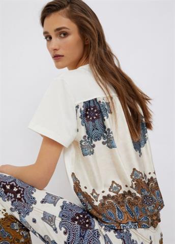 LIU JO WA2062J7821 CAMISETA SRA. LANA/BOHO