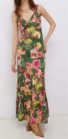 LIU JO WA2143 VESTIDO SISA ESTAMPADO FLORES