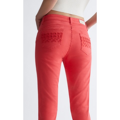 LIU JO WA3231T4033 PANT MONROE REG. BARBY 2