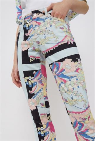 LIU JO WA2036T3060 PANTALON ESTAMPADO OCEAN FLOWERS