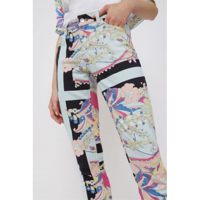 LIU JO WA2036T3060 PANTALON ESTAMPADO OCEAN...