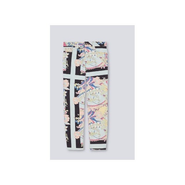 LIU JO WA2036T3060 PANTALON ESTAMPADO OCEAN...