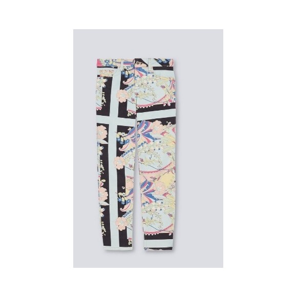LIU JO WA2036T3060 PANTALON ESTAMPADO OCEAN FLOWERS