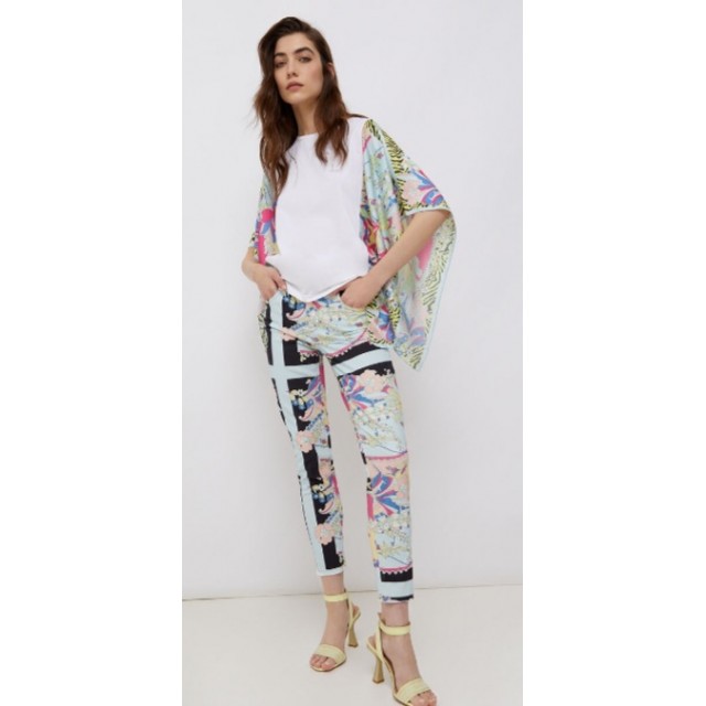LIU JO WA2036T3060 PANTALON ESTAMPADO OCEAN...
