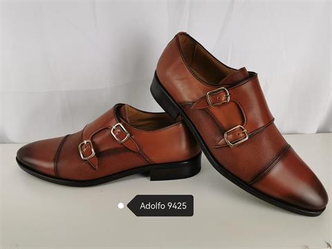 TUBOLARI 9425 ZAPATO PIEL PUNTEADO  HEBILLAS
