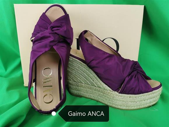 GAIMO ANCA 838 TRIPLE YUTE ALPARGATA CUÑA ALTA