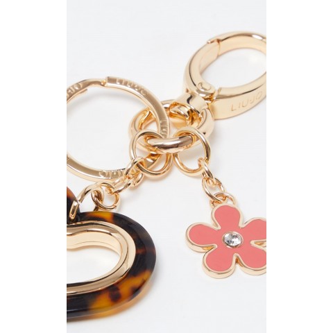 LIU-JO 4067 LLAVERO  METALICO CORAZON 2