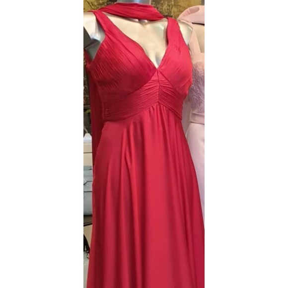 VESTIDO FIESTA ROJO