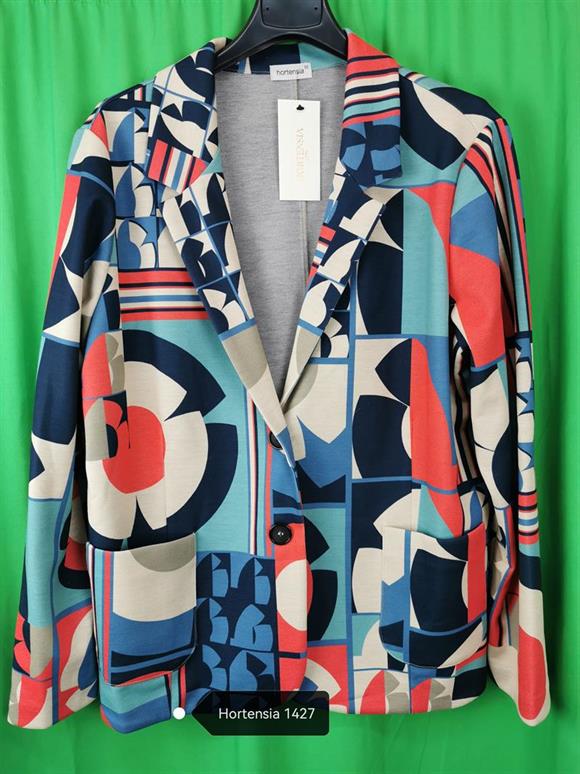HORTENSIA 1427 AMERICANA ESTAMPADA ELASTICA