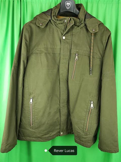 JULIANEA 027 PARKA TELA CAPUCHA