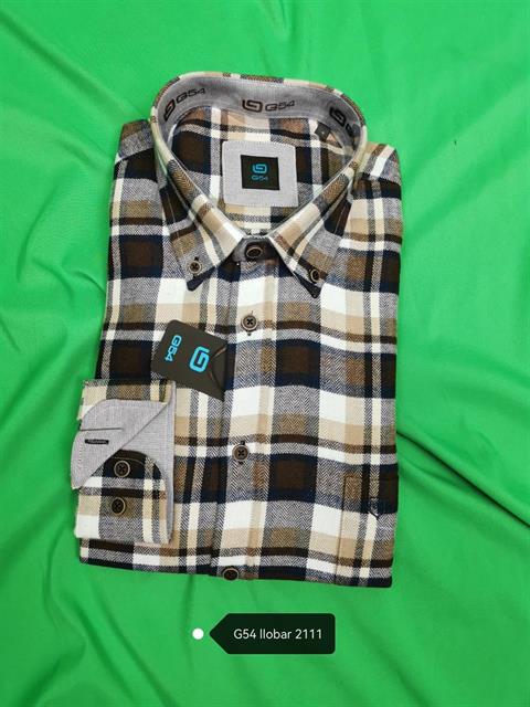 LLOBAR 2111 CAMISA CUADROS FRANELA M L
