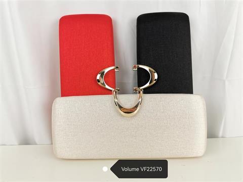 VOLUM VF22570/01/03/09 FIESTA FLOR CLOUCH POLIESTER NEGRO/BEIGE/ROJO