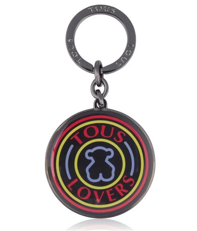 TOUS 3654 LLAVERO LOVERS NEGRO-MULTI