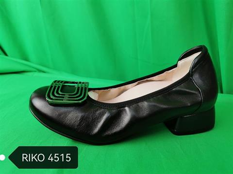 RIKO 4515  ZAPATO SALON PIEL ADORNO