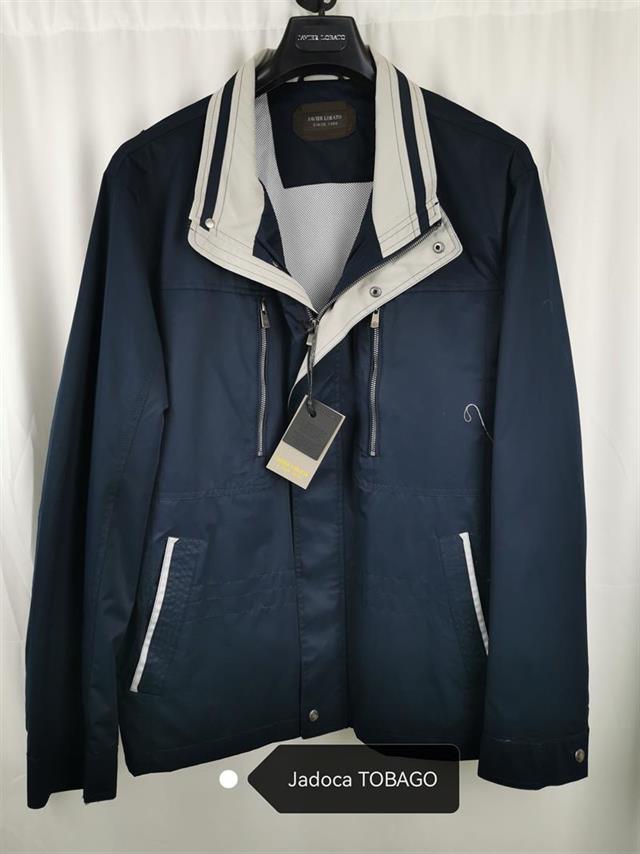 JADOCA TOBAGO PARKA  LONETA CUELLO COMBINADO