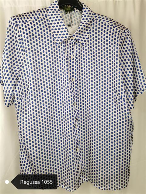 RAGUSA 1055 BLUSA  M CORTA LUNARES