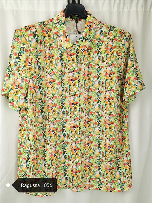 RAGUSA1056 BLUSA ESTAMPADA M CORTA