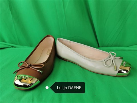 LIU-JO DAFNE BAILARINA NAPA SUAVE  PUNTERA DORADA