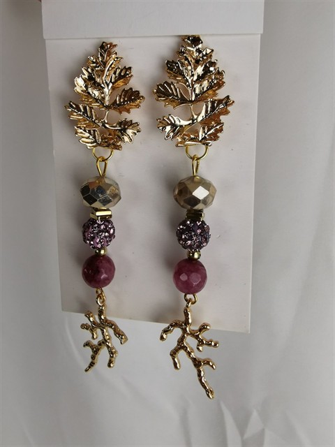 PLUMA Y COLLAR PENDIENTE OCASION