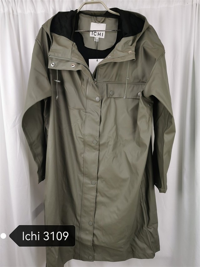 ICHI 6946 PARKA LARGA FORRO GUATADO