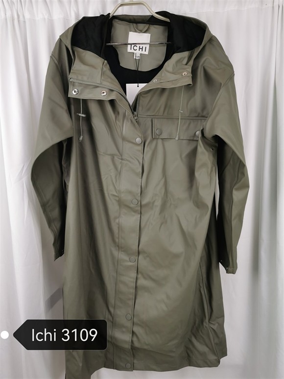 ICHI 6946 PARKA LARGA FORRO GUATADO