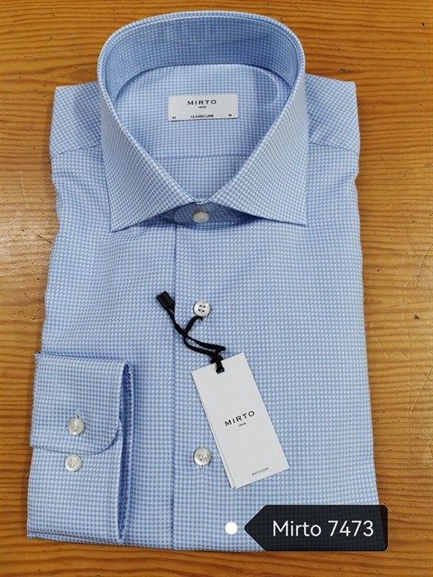 MIRTO 7473 CAMISA VESTIR CUADROS ML