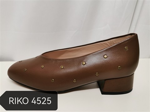 RIKO 4525  ZAPATO PIEL TACHAS