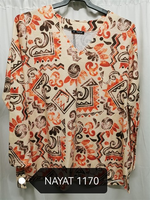 NAYAT 1170 CAMISETA CON ABERTURA LATERAL C PICO